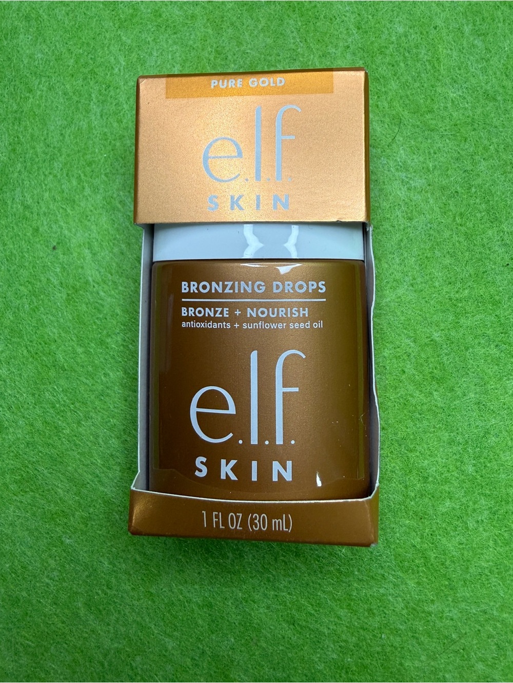 e.l.f. Skin Bronzing Drops Pure Gold - Bronze Bottle